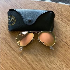 Ray-Ban flash sunglasses